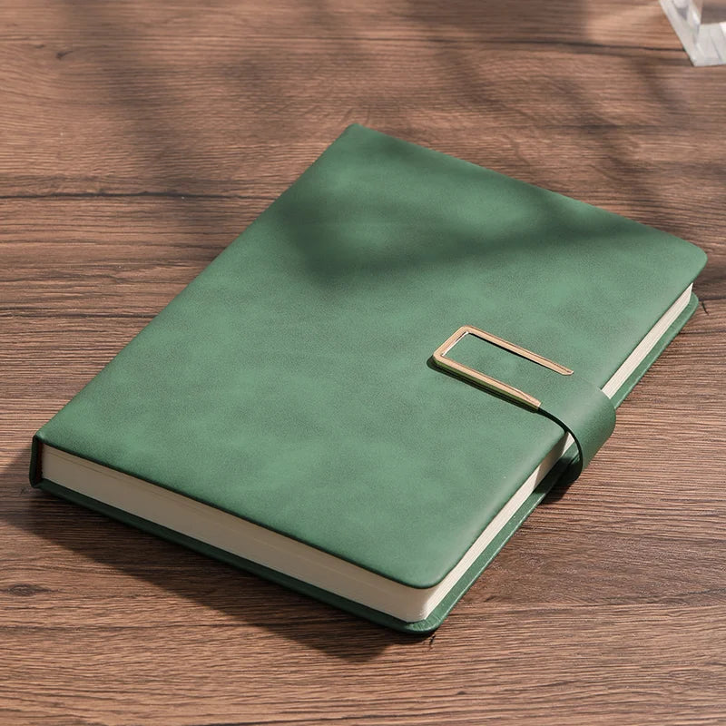 Vintage A5 leather notebook