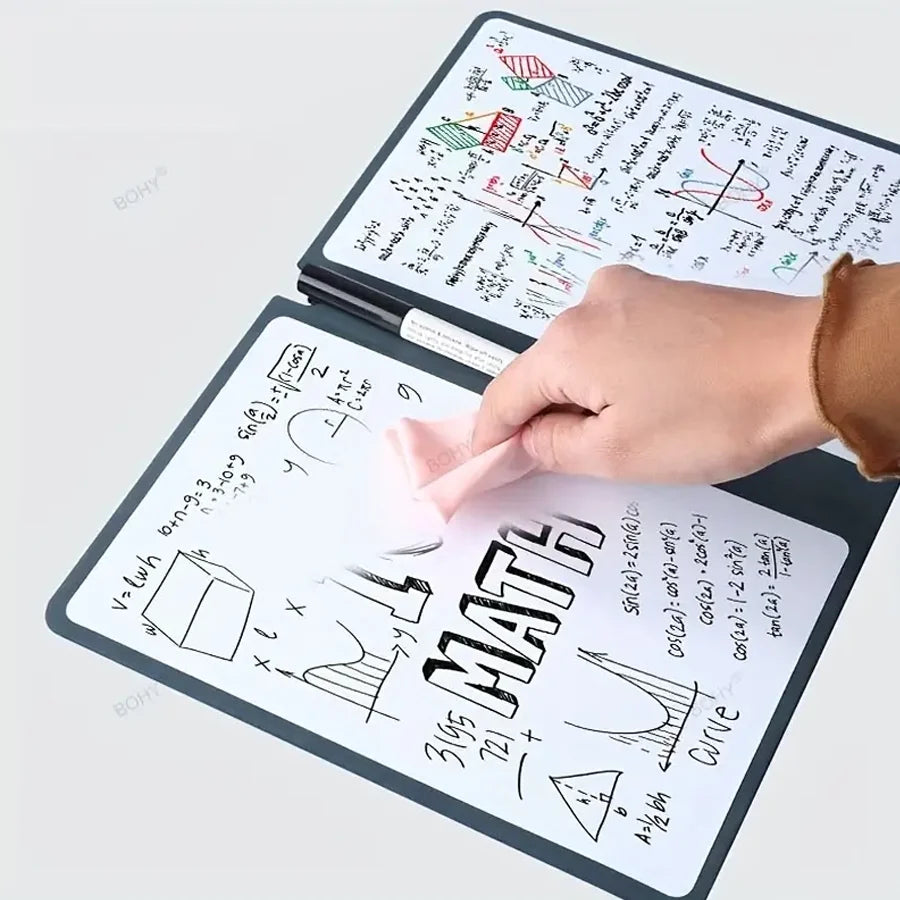 Whiteboard A5 + Marker + Eraser