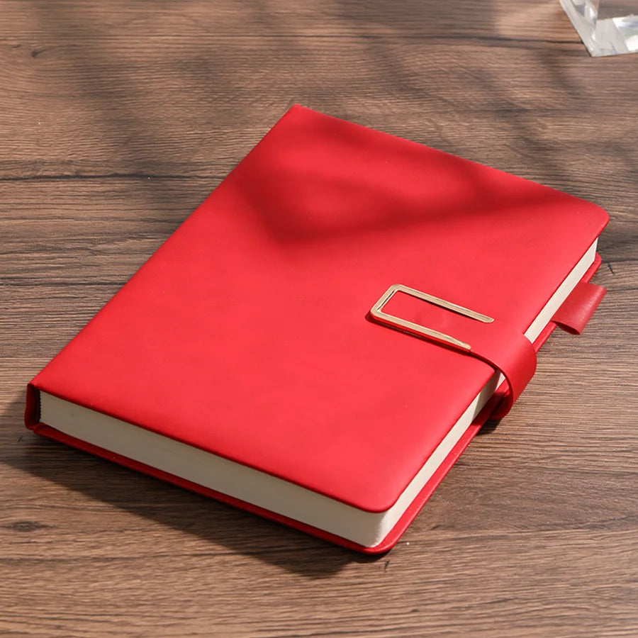 Vintage A5 leather notebook