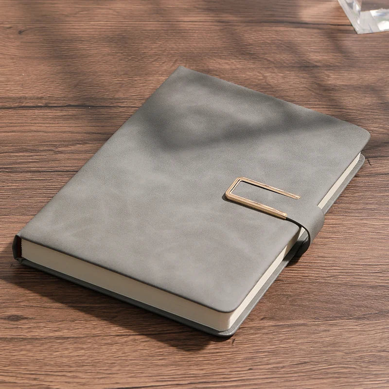 Vintage A5 leather notebook